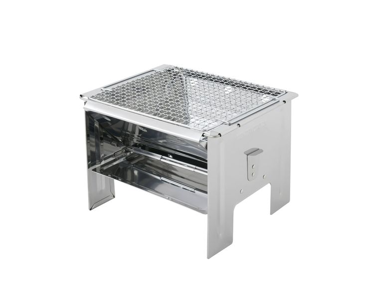 V Grill & Fire Stand Stainless Type